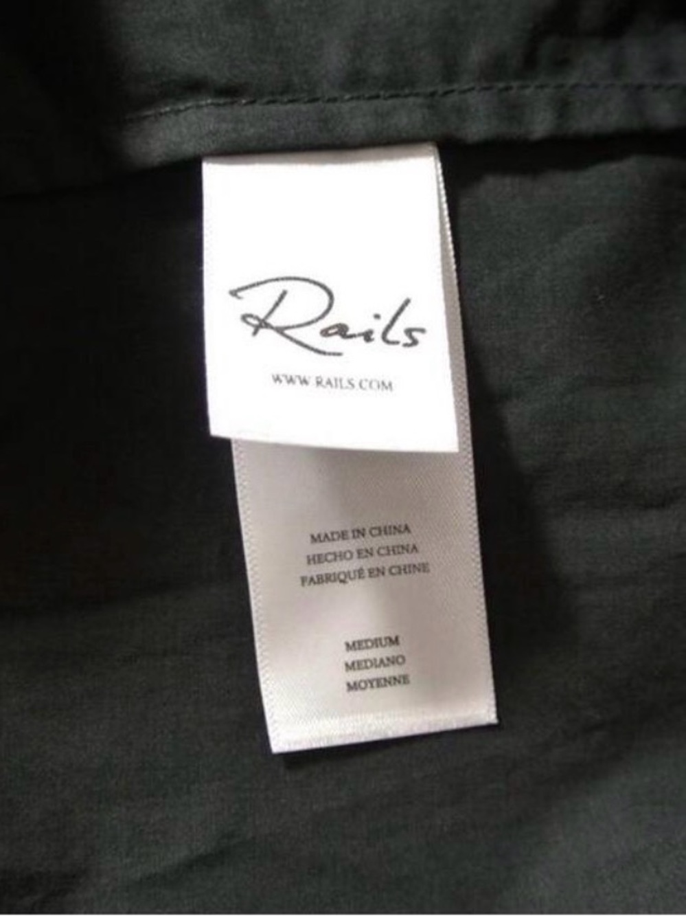 Rails Anastasia Smocked Waist Maxi Dress - Picture 7 of 8